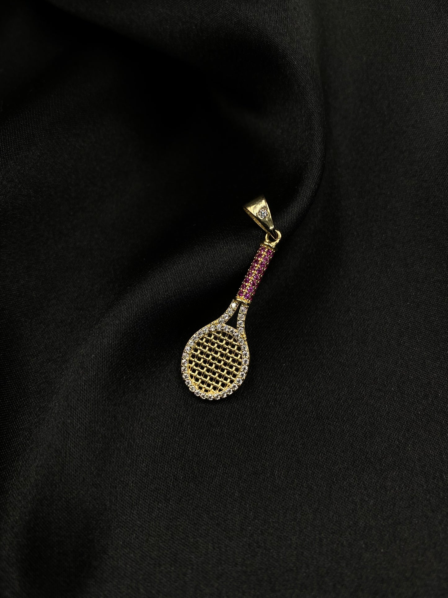 Dije de Raqueta 14k