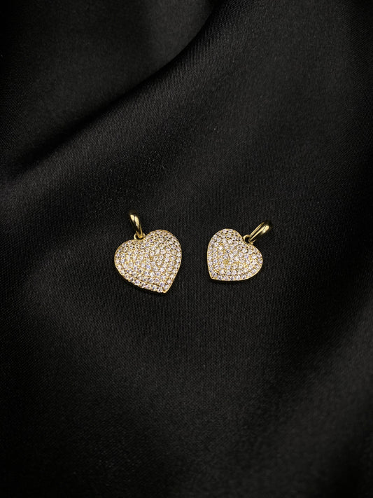 Dijes Corazón Zirconias