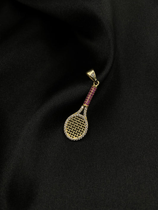 Dije de Raqueta 14k